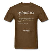 Load image into Gallery viewer, Self-Publ-ish Unisex Classic T-Shirt Dark - brown