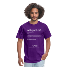 Load image into Gallery viewer, Self-Publ-ish Unisex Classic T-Shirt Dark - purple