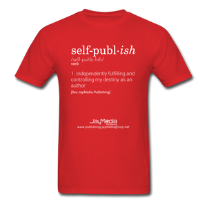 Self-Publ-ish Unisex Classic T-Shirt Dark - red