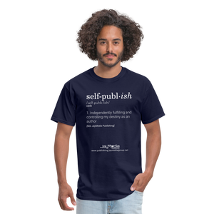 Self-Publ-ish Unisex Classic T-Shirt Dark - navy