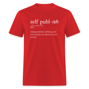 Self-Publ-ish Unisex Classic T-Shirt Dark - red