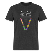 Load image into Gallery viewer, Spiritual Vitamins Unisex Classic T-Shirt - heather black