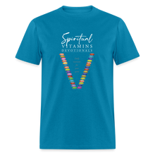 Load image into Gallery viewer, Spiritual Vitamins Unisex Classic T-Shirt - turquoise