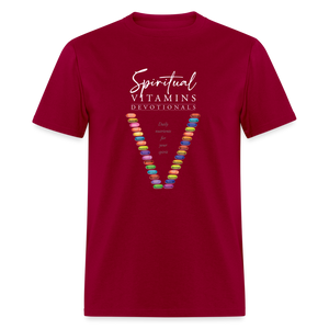 Spiritual Vitamins Unisex Classic T-Shirt - dark red