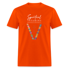 Load image into Gallery viewer, Spiritual Vitamins Unisex Classic T-Shirt - orange