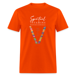 Spiritual Vitamins Unisex Classic T-Shirt - orange