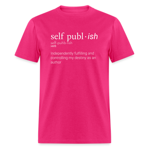 Self-Publ-ish Unisex Classic T-Shirt Dark - fuchsia