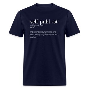 Self-Publ-ish Unisex Classic T-Shirt Dark - navy