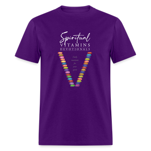 Spiritual Vitamins Unisex Classic T-Shirt - purple