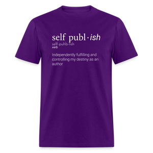 Self-Publ-ish Unisex Classic T-Shirt Dark - purple