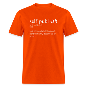 Self-Publ-ish Unisex Classic T-Shirt Dark - orange