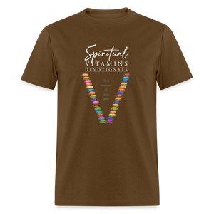 Spiritual Vitamins Unisex Classic T-Shirt - brown