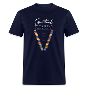 Spiritual Vitamins Unisex Classic T-Shirt - navy