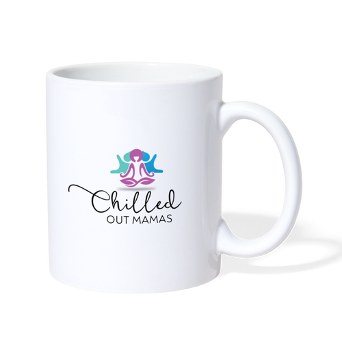 Chilled Out Mamas Mug - white