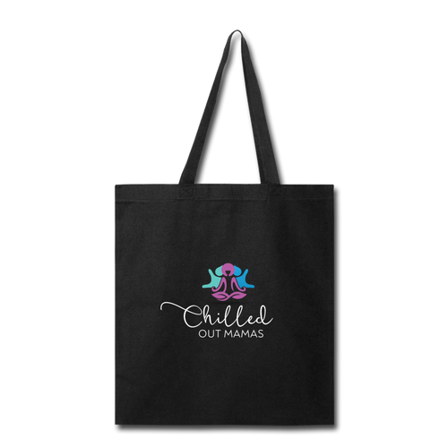Chilled Out Mamas Tote Bag - black