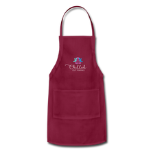 Load image into Gallery viewer, Chilled Out Mamas Apron - burgundy