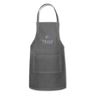 Chilled Out Mamas Apron - charcoal