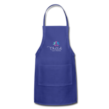 Load image into Gallery viewer, Chilled Out Mamas Apron - royal blue