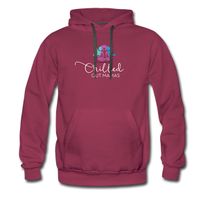 Chilled Out Mamas Unisex Premium Hoodie - burgundy