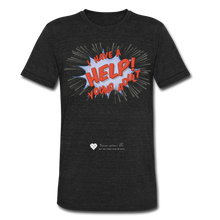 Load image into Gallery viewer, TC &quot;Help! I Have Young Adults&quot; Unisex Tri-Blend T-Shirt - heather black