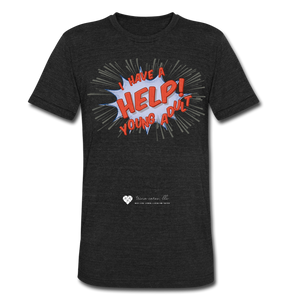 TC "Help! I Have Young Adults" Unisex Tri-Blend T-Shirt - heather black