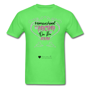TC "Homeschool Mom On The Run" Unisex Standard T-Shirt Light - kiwi