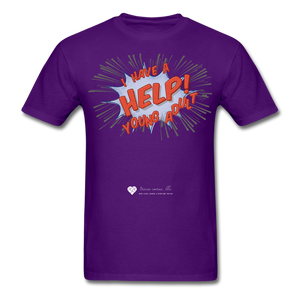 TC "Help! I Have A Young Adult" Unisex Classic T-Shirt - purple