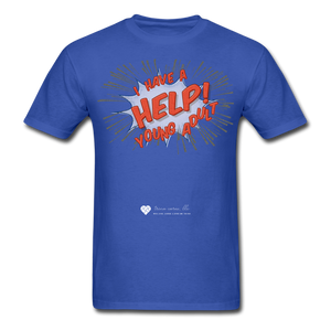 TC "Help! I Have A Young Adult" Unisex Classic T-Shirt - royal blue