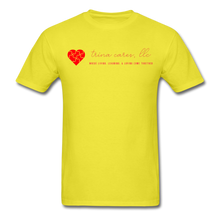Load image into Gallery viewer, Trina Cares Unisex Standard T-Shirt - yellow