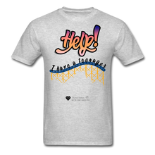 Load image into Gallery viewer, TC &quot;Help! I Have A Teenager&quot; Unisex Standard T-Shirt Light - heather gray