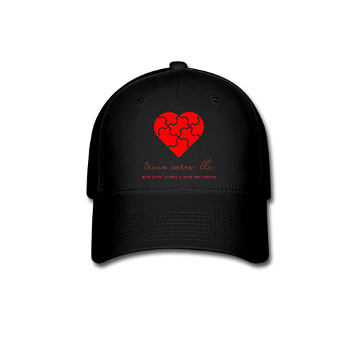 Trina Cares Baseball Cap - black