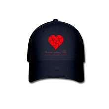 Load image into Gallery viewer, Trina Cares Baseball Cap - navy