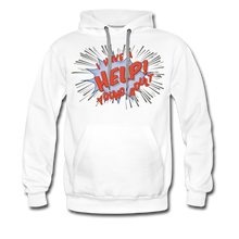 Load image into Gallery viewer, TC &quot;Help! I Have a Young Adult.&quot; Unisex Premium Hoodie - white