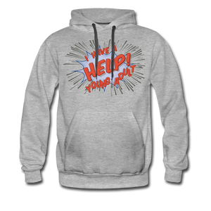 TC "Help! I Have a Young Adult." Unisex Premium Hoodie - heather gray
