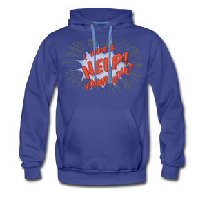 TC "Help! I Have a Young Adult." Unisex Premium Hoodie - royalblue
