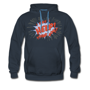 TC "Help! I Have a Young Adult." Unisex Premium Hoodie - navy
