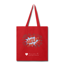 Load image into Gallery viewer, TC &quot;Help! I Have A Young Adult&quot; Tote Bag - red