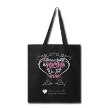 Load image into Gallery viewer, TC &quot;Homeschool Mom on the Run&quot; Tote Bag - black