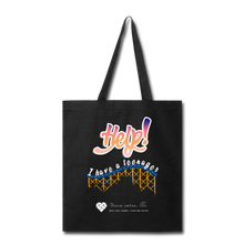 Load image into Gallery viewer, TC &quot;Help! I Have A Teenager&quot; Tote Bag - black