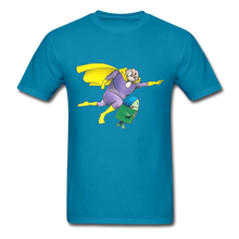 Load image into Gallery viewer, Captain Yolk Unisex Classic T-Shirt - turquoise