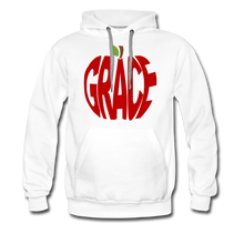 Load image into Gallery viewer, AoG Grace Men’s Premium Hoodie - white