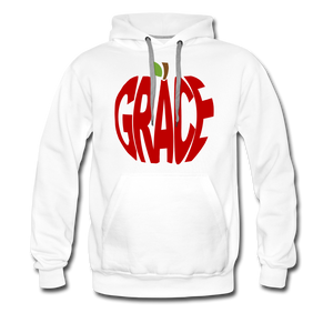 AoG Grace Men’s Premium Hoodie - white