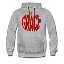Load image into Gallery viewer, AoG Grace Men’s Premium Hoodie - heather gray