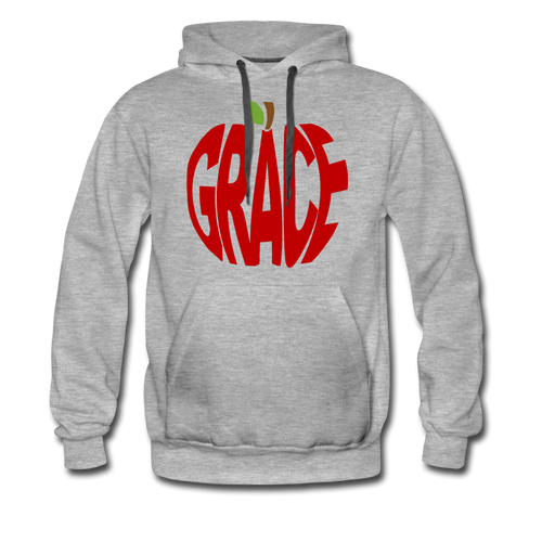 AoG Grace Men’s Premium Hoodie - heather gray