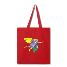 Load image into Gallery viewer, Captain Yolk Tote Bag - red