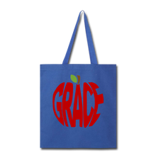 Load image into Gallery viewer, AoG Grace Tote Bag - royal blue