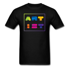 Load image into Gallery viewer, Art From Artist Colorful Standard T-Shirt - black
