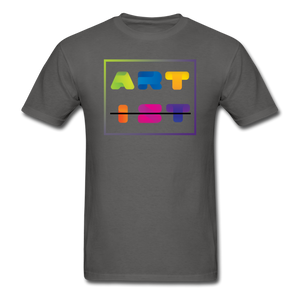 Art From Artist Colorful Standard T-Shirt - charcoal