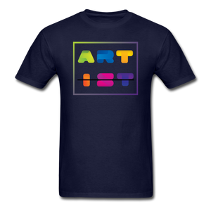 Art From Artist Colorful Standard T-Shirt - navy