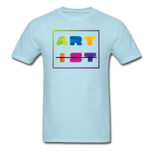 Load image into Gallery viewer, Art From Artist Colorful Standard T-Shirt - powder blue
